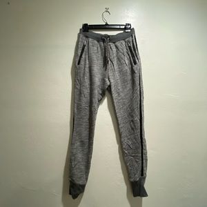 Rag & Bone Track Pant Jogger Grey w/ Black Stripe